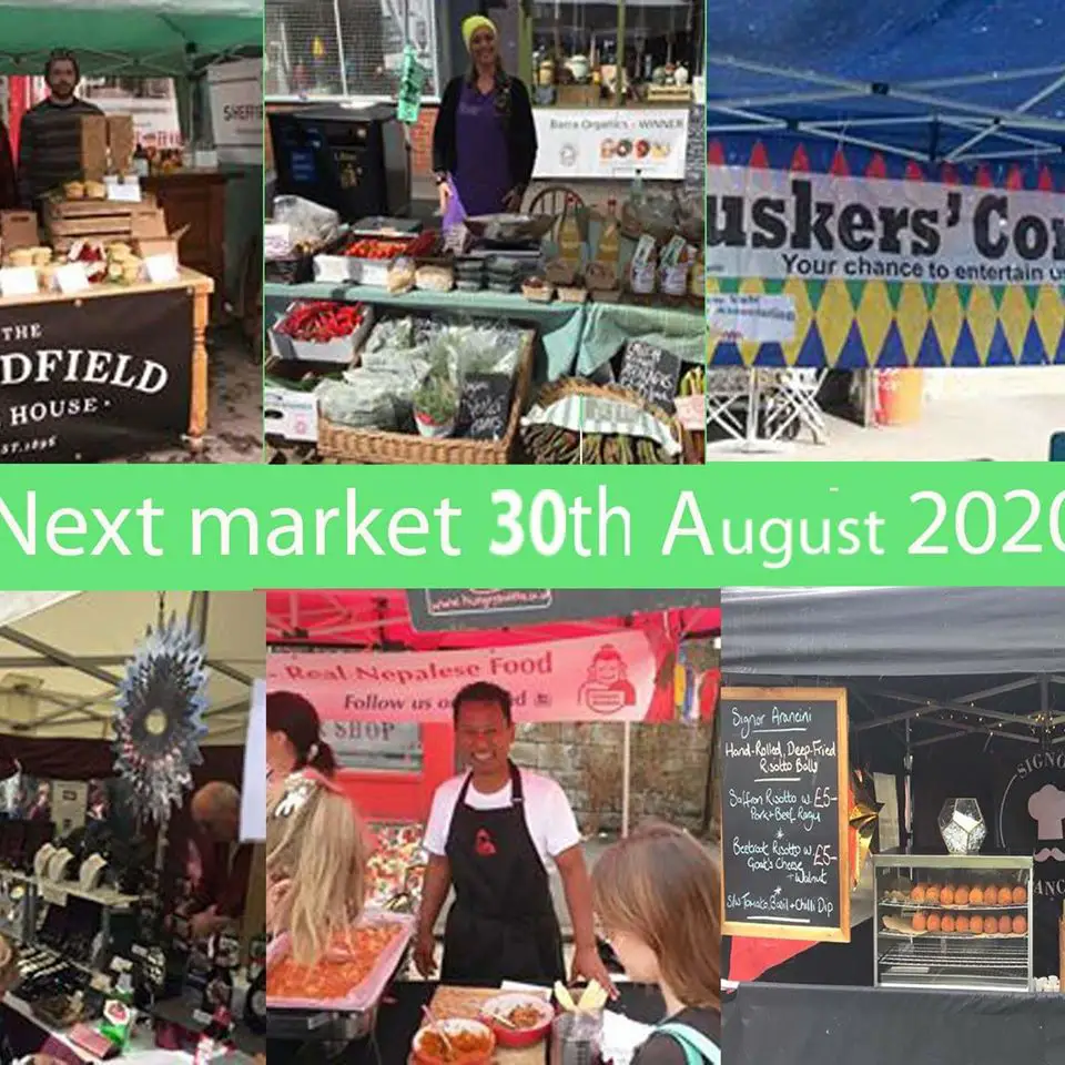 Sharrow Vale Market August