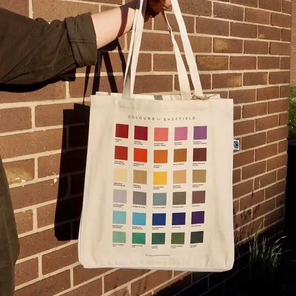 colours of sheffield tote