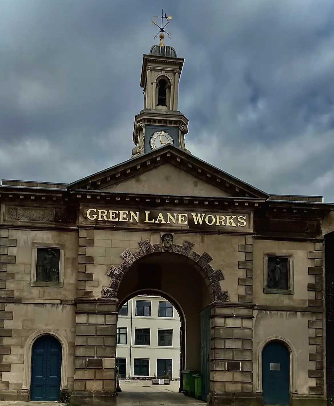 Green Lane Works Clock Tower