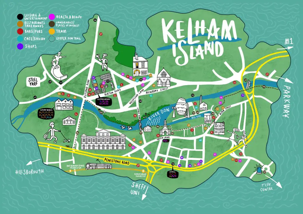 The Kelham Island Map